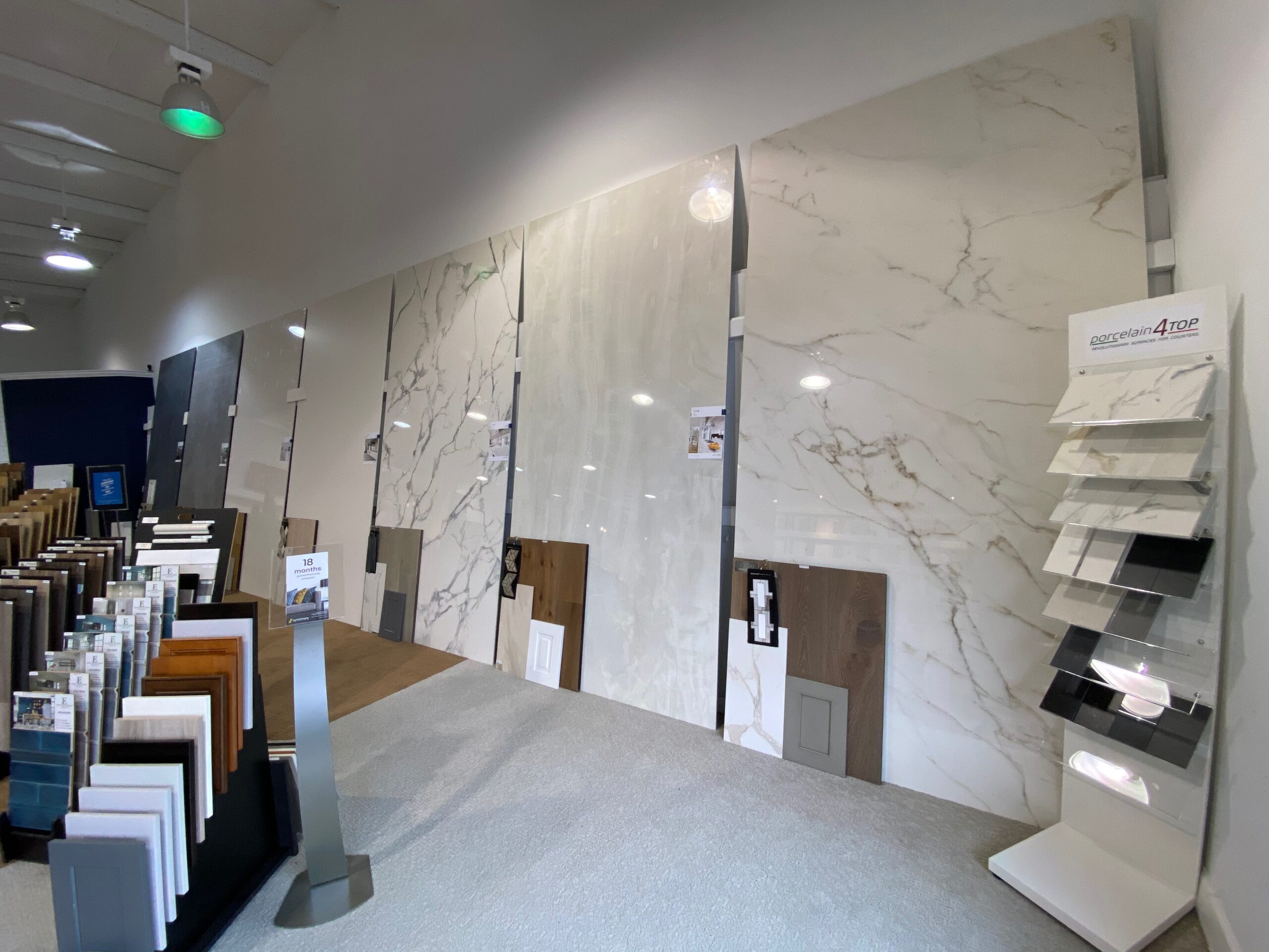 Large Format Porcelain Display | Coastal Floors