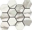 Polished Hexagon Mosaic