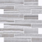 Silver/Polished Muretto Mosaic