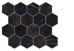 Regal Black/Matte Hexagon Mosaic